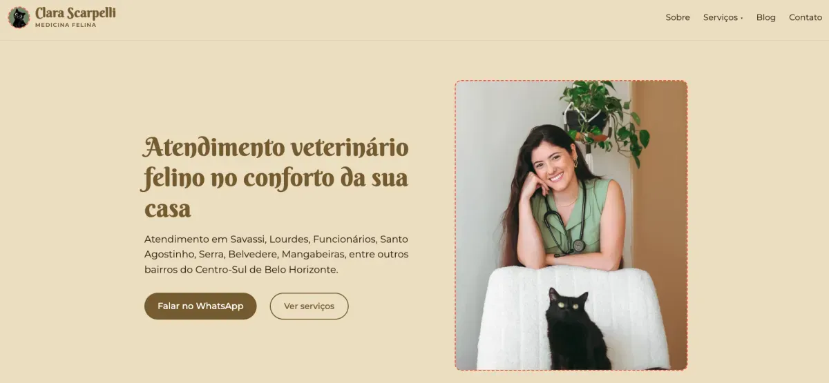 Site para Negócio Local em BH: o Case Real da Veterinária a Domicílio